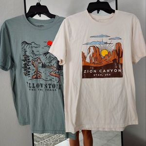 National Park t-shirts